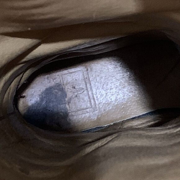 Frye 77535 Tall Knee High Boots Black Leather Sz 9B Preowned (Read Description) - Picture 15 of 16